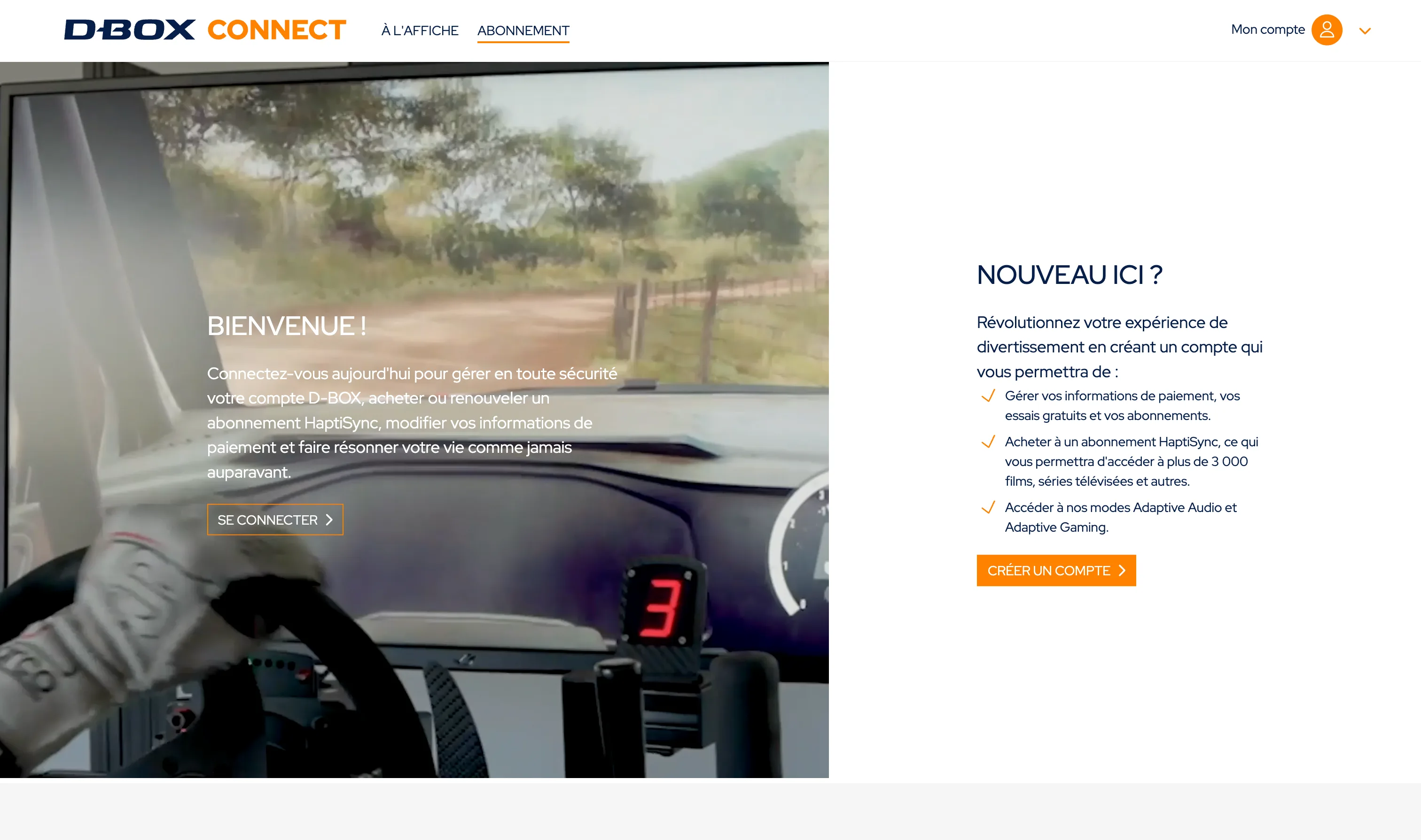Tech Lead – Plateforme D-BOX Connect